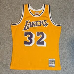Mitchell & Ness Magic Johnson Los Angeles Lakers Jersey Large